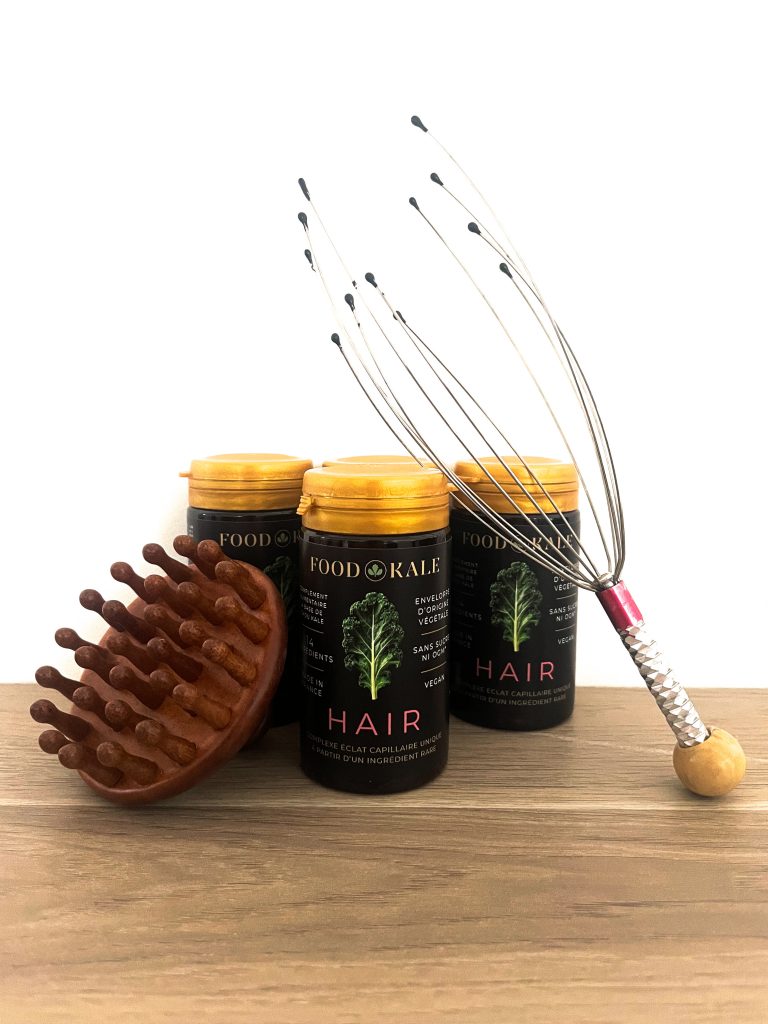 Cure Hair Kale, à base de chou kale